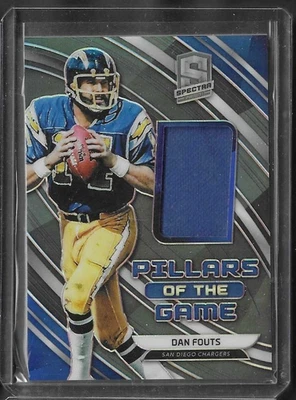 2019 Panini Spectra PRIZM Pillars of the Game DAN FOUTS /199 GU Relic JSY Jersey - Image 1 of 2