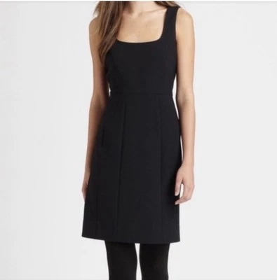 Vestido para mujer Tory Burch azalea negro mezcla de lana funda noche talla 4 Foto 1 de 4