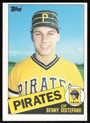 1985 Topps #162 Benny Distefano RC - Image 1 of 2