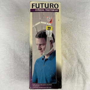 Futuro Cervical Traction Kit Over The Door HCPC#E0860 Made In USA Vintage unbenutzt - Bild 1 von 4