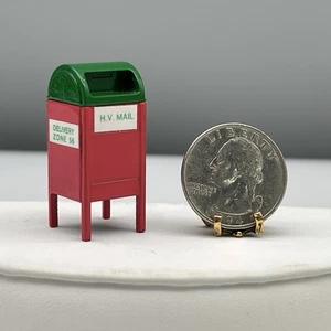 MAILBOX 5214-0 Dept 56 HERITAGE VILLAGE Handpainted Metal Accessories NO HYDRANT - Picture 1 of 11