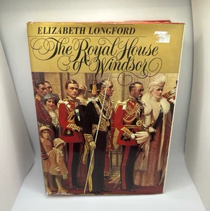The Royal House Windsor Elizabeth Langford Vintage HC 1974 Photograph Book - Imagen 1 de 10