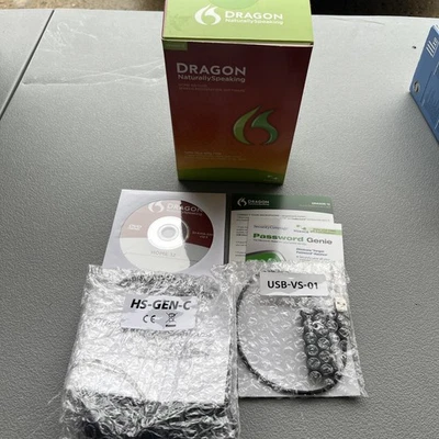 Nuance Dragon Naturally Speaking Home Version 12 Speech Software NEW (Open Box) - Image 1 of 3