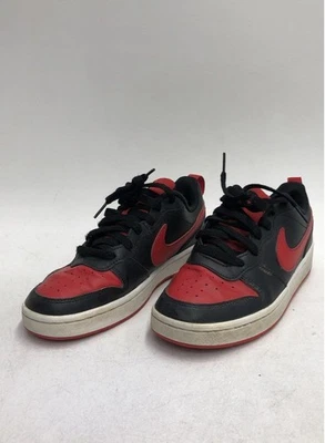 Zapatilla deportiva juvenil Nike Court Borough Low 2 Bred negra roja talla 6,5 años Foto 1 de 4