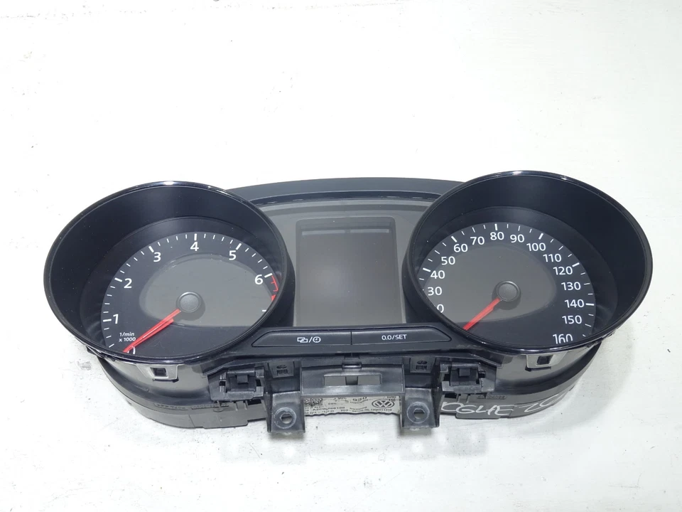 2015 VOLKSWAGEN POLO 1.0L Petrol 5 Speed Manual Speedometer Clocks 6C0920930 - Image 1 of 4