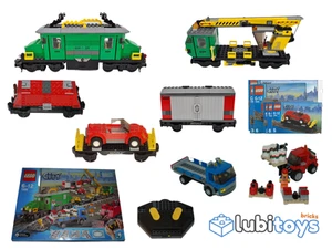 Lego® Railway Wagon RC TRAIN 7898 SET Freight Train Locomotive / ENGINE... - Picture 1 of 8