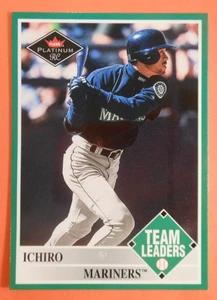 2001 Fleer Platinum #436- ICHIRO SUZUKI Rookie RC Card Team Leaders. - Picture 1 of 6