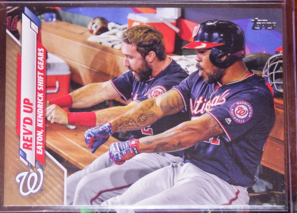 EATON & KENDRICK REV'D UP IN GOLD #640 2020 TOPPS SERIES 2 /2020 - Image 1 of 1