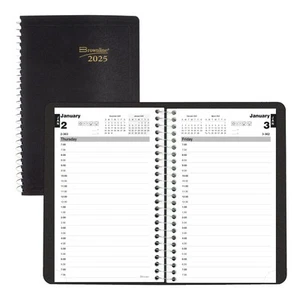 Blueline® 2025 Essential Daily Planner, Appointment Book, 12 Months, January ... - Picture 1 of 7