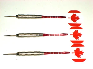 Steel Tip Darts, New 18 Gram Plated, with Aluminum Shafts, #3397 - Imagen 1 de 3