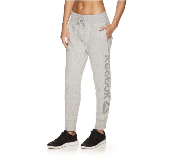 Reebok Women's Elite Cozy Oversized Fleece Jogger SIZE XL