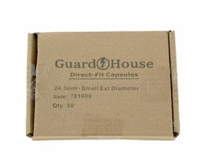 Guardhouse Quarter 24.3mm Direct Fit Coin Capsules, 50 pack - Picture 1 of 3