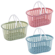  Portable Shower Basket with Handles - Organizer Tote for Bathroom, Dorm,-RG