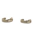Pre Loved Gucci Gold  Earring With Stone Detail  -  Earrings  One Size
