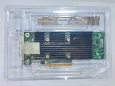 T93GD Dell LSI 9300-8e 12Gbps PCIe-x8 SAS External Controller IT Mode HBA JBOD - Bild 1 von 4