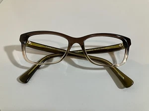 Coach Eyeglasses HC 6089 Olive Brown Gradient Frames 51-16-135 - Picture 1 of 4
