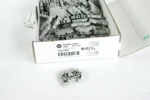 NEW 1x Allen-Bradley DIN Mount 2.5mm Terminal Blocks Cat. 1492-LMJ3 Series A - Picture 1 of 6