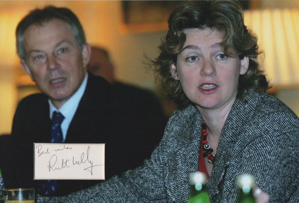 RUTH KELLY Signed 12X8 Photo Display LABOUR MP COA - Image 1 of 1