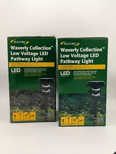 2 Malibu Waverly Collection Low Voltage Landscape Lighting LED Pathway Light - Picture 1 of 3
