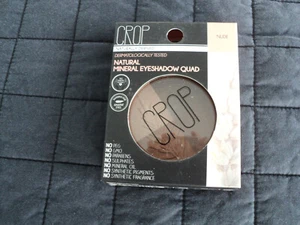 CROP Natural Mineral Eyeshadow Quad. NUDE. Naturally Derived Boxed. FREE POSTAGE - Picture 1 of 8