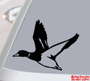 DUCK Vinyl Decal Sticker Boat Car Truck Rear Window Bumper BIRD HUNTING WILDLIFE - Picture 1 of 2