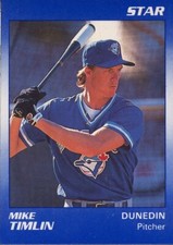 1990 Star Dunedin Blue Jays MIKE TIMLIN RC BLUE JAYS MIDLAND TX SOUTHWESTERN 