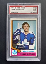 LANNY McDONALD 1974-75 O-Pee-Chee OPC Rookie RC Hockey Card #168 PSA 9 Mint 🏒