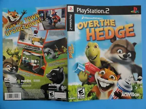 PLAYSTATION 2 OVER THE HEDGE ARTE DE PORTADA ORIGINAL *SIN JUEGO NI ESTUCHE* - Imagen 1 de 2