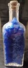 Beach/Sea Glass Cobalt Blue Vintage Bottle Depression Medicine Carnival
