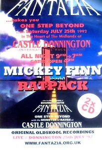 FANTAZIA ONE STEP BEYOND 1992 - 2 X CD PACK OLDSKOOL DJ MICKEY FINN RATPACK NEW - Picture 1 of 2