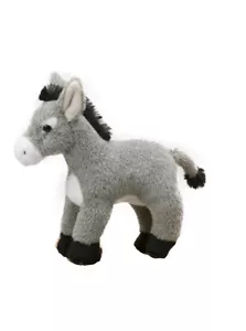 Unipak Standing Gray Baby Donkey Burro Plush Stuffed Animal Toy 7" - Picture 1 of 1