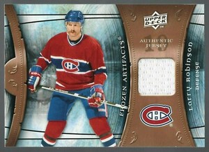 Larry Robinson 2009-10 Artifacts Frozen Artifacts Retail Card# FAR-LR