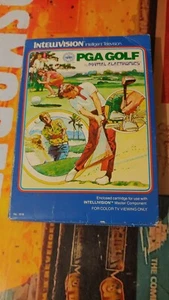PGA Golf (Intellivision 1982) (Modul, Manual, Cards, Box) Classic-Game - Bild 1 von 3