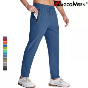 Men's Joggers Sweatpants Quick Dry Lightweight Outdoor Work Hiking Fishing Pants - Picture 1 of 110