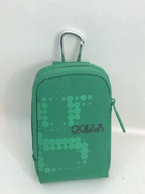 Golla Bag Pouch For Generation Mobile for Phone Cable Cord Mp3 Camera Green Case - Image 1 of 4