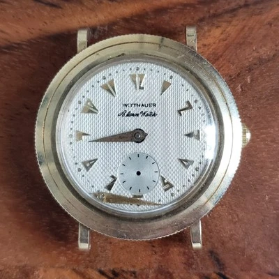 Reloj despertador Wittnauer Cal. Mecánico vintage 10WA, raro, para piezas/reparación Foto 1 de 4