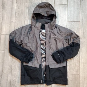 Columbia Interchange Jacket Boys Large (14-16) Gray Black Omni-Heat Omni-Tech - Picture 1 of 12