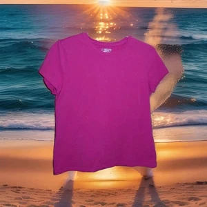 CHICO'S DAMEN EINFARBIG ROSA T-SHIRT GRÖSSE 1 - Bild 1 von 2