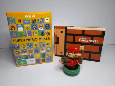 Super Mario Maker: Amiibo Bundle with Artbook (Wii U, Pal AU), Used - Image 1 of 4