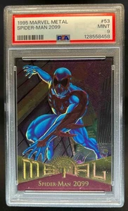 1995 Fleer Metal Marvel Spider-Man 2099 #53 PSA 9 - Picture 1 of 2