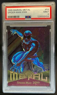 1995 Fleer Metal Marvel Spider-Man 2099 #53 PSA 9 - Image 1 of 2