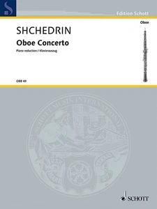 Shchedrin Oboe Concerto Piano Reduction Classical Sheet Music Schott Book - Picture 1 of 1