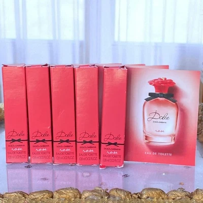 Dolce Rose edt por Dolce&Gabbana 0,8 ml perfume mujer spray muestras paquete de 5 Foto 1 de 4
