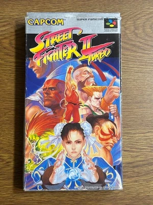 boxed NINTENDO SUPER FAMICOM SUPER Street Fighter 2 Turbo - Image 1 of 4
