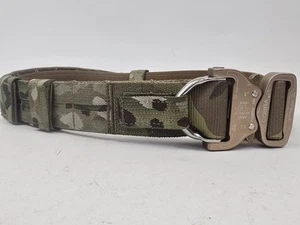 NUEVO ATS Sistema de Cinturón de Escaramuza Táctico Polímero Cobra Hebilla Multicam M - Imagen 1 de 5