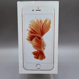 Iphone 6s Roségold 64gb NEU Versiegelt Selten Gold Pink Ohne Simlock Sammlung - Bild 1 von 9