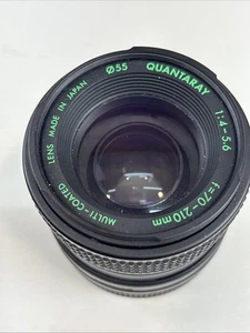 Quantaray 70-210mm f/4-5.6 multi-Coated Zoom Lense Canon FD - Picture 1 of 4