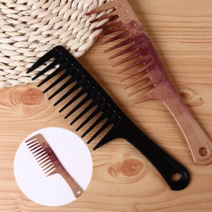 Wide Tooth Comb Brush Afro Hair Handle Jumbo Detangler Basin Massive Big Huge - Picture 1 of 14