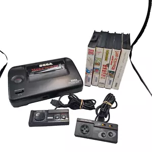 Sega Master System 2 Console Bundle w x2 Controllers x5 Games - Picture 1 of 15