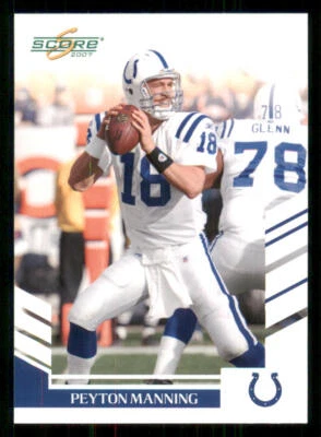 2007 Score Glossy #220 Peyton Manning - Image 1 of 2